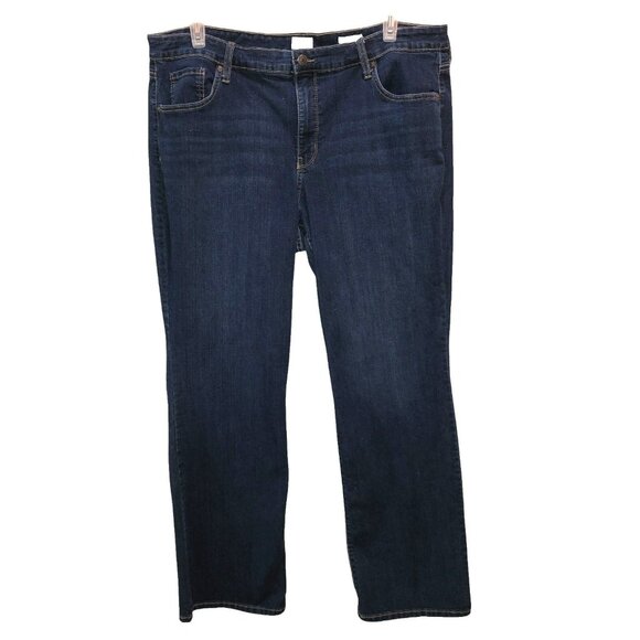 Wonderly Womens 20W Pockets Mid Rise Bootcut Denim Jeans Size 20 - Picture 1 of 8